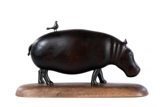 Hippopotamus  sculpture 