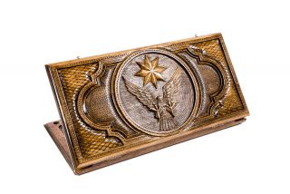Backgammon Eagle with Octagram classic