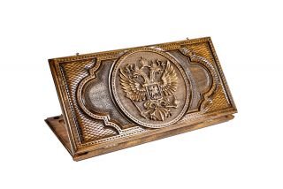 Backgammon Coat of Arms of Russian Federation classic 