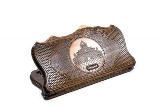 Church of St. Gayane backgammon with copyrighted  Mount Ararat outline. 