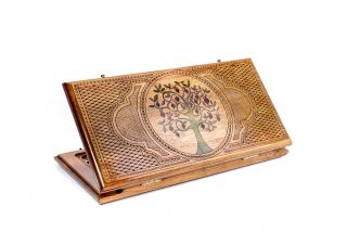 Pomegranate tree-epoxy backgammon classic