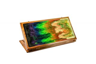 Absrtact-epoxy backgammon two-sided classic