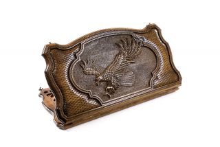 Backgammon Eagle with copyrighted contour outline