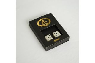 Dice from beef bone